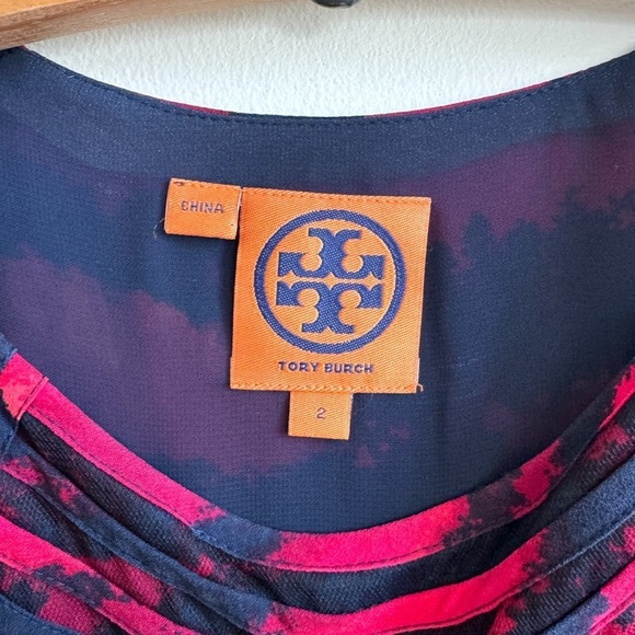 TORY BURCH • Silk Dora Sheath Dress - Picture 3 of 12